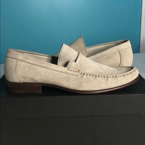 Bruno Magli Tabarro Off White Loafers Italy